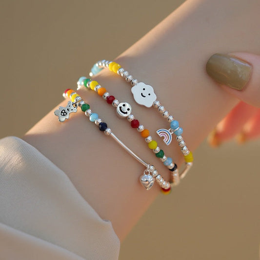 Cloud Smile Love Bracelet