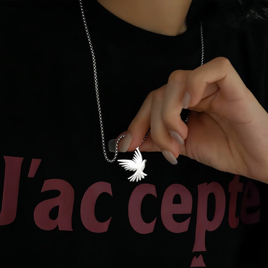 14K Gold-Plated Free Dove Necklace