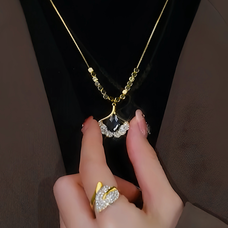 14K Gold-Plated Ginkgo Leaf Necklaces