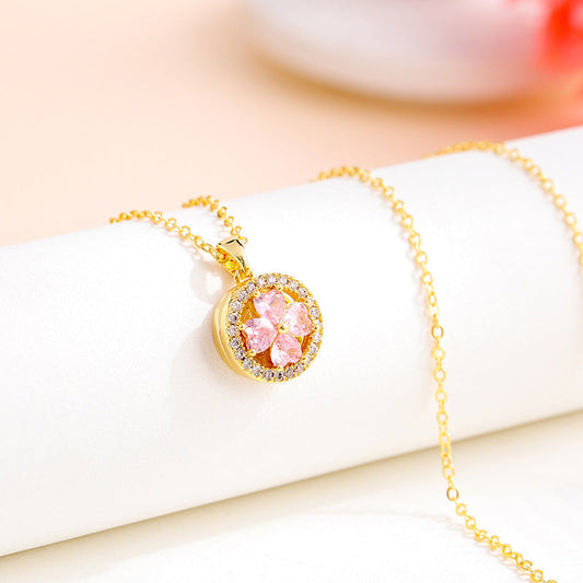 14K Gold Plated Micro-Diamond Necklaces