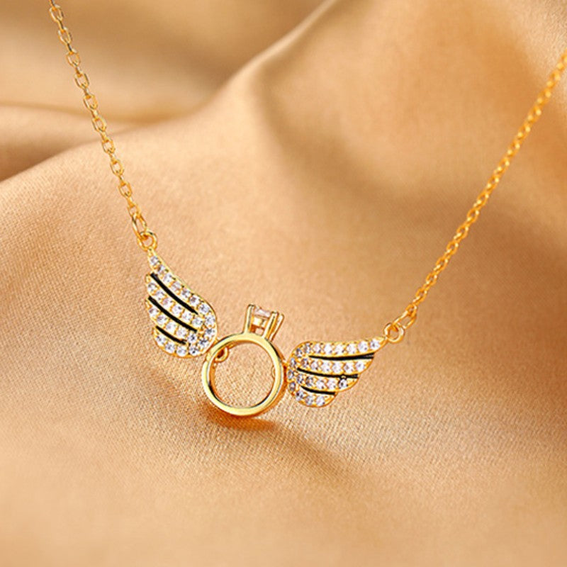 Sterling Silver Angel Wings Necklaces