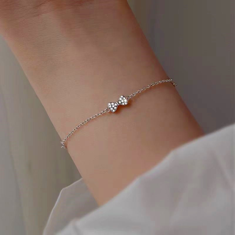 Sterling Silver Bow Bracelets