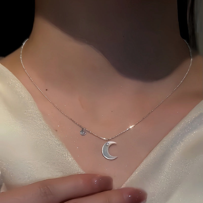 Sterling Silver Sun Moon And Star Necklaces