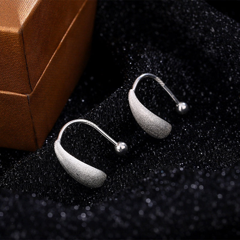 Sterling Silver Water Drop Earrings