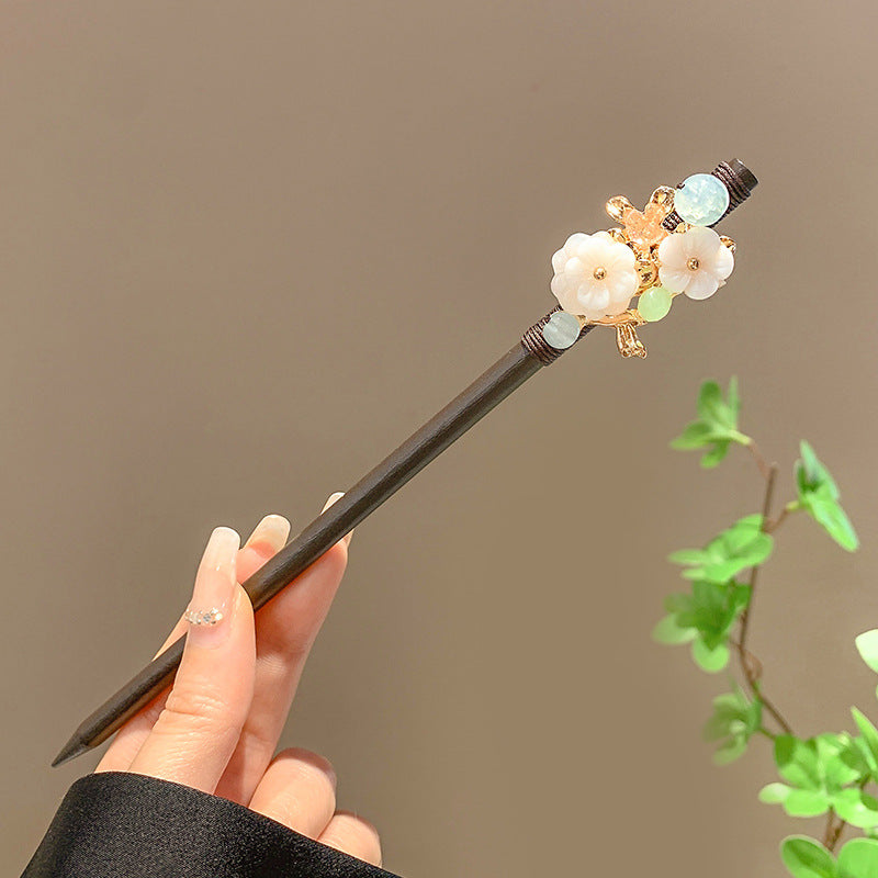 New Chinese-style hairpins, ancient style hairpins, women's Hanfu, horse-faced skirts, hairpins, high-end hair accessories, updos hairpin headdress