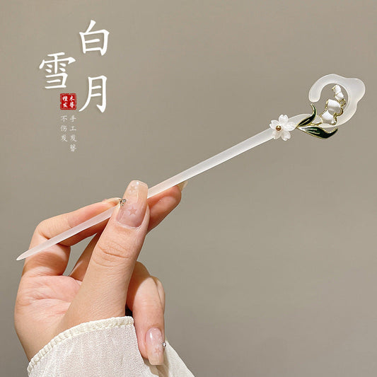 New Chinese-style hairpins, ancient style hairpins, women's Hanfu, horse-faced skirts, hairpins, high-end hair accessories, updos hairpin headdress