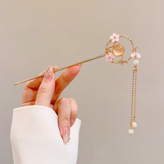 New Chinese-style hairpins, ancient style hairpins, women's Hanfu, horse-faced skirts, hairpins, high-end hair accessories, updos hairpin headdress